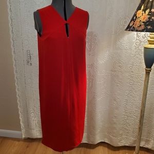 DKNY Red Sheath Dress
